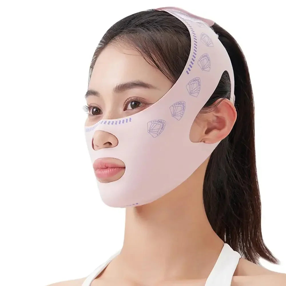1/2/3pcs Female facial slimming patch V-shaped line shaper, anti wrinkle band on cheeks and chin to improve nasolabial folds Peaceful Pleasures Health and Wellness 1PC