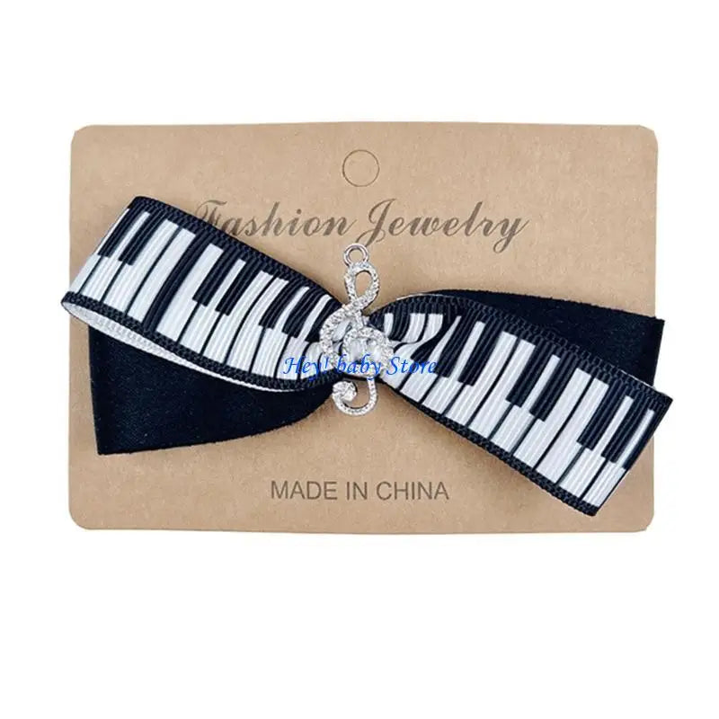 Music Note Hair Clips for Girls – Piano & Violin Barrettes