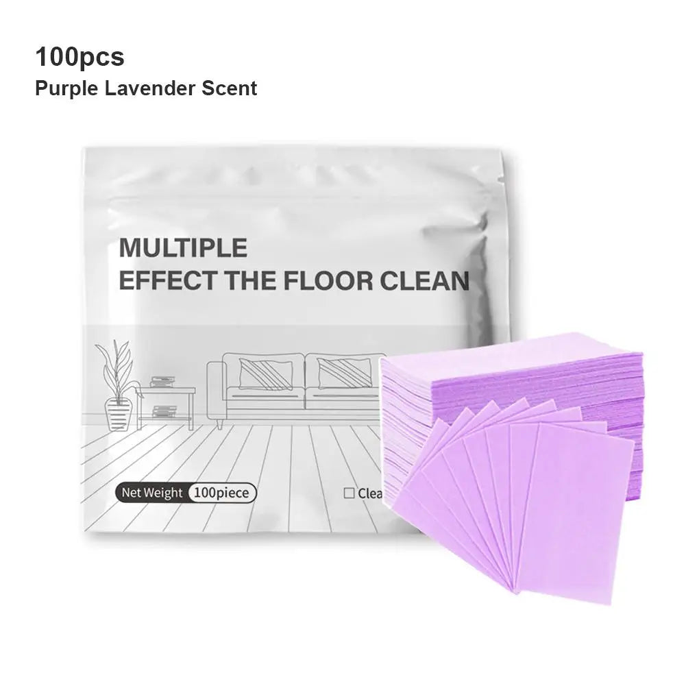100-Pack Water-Soluble Floor Cleaner Tablets | Multi-Scent