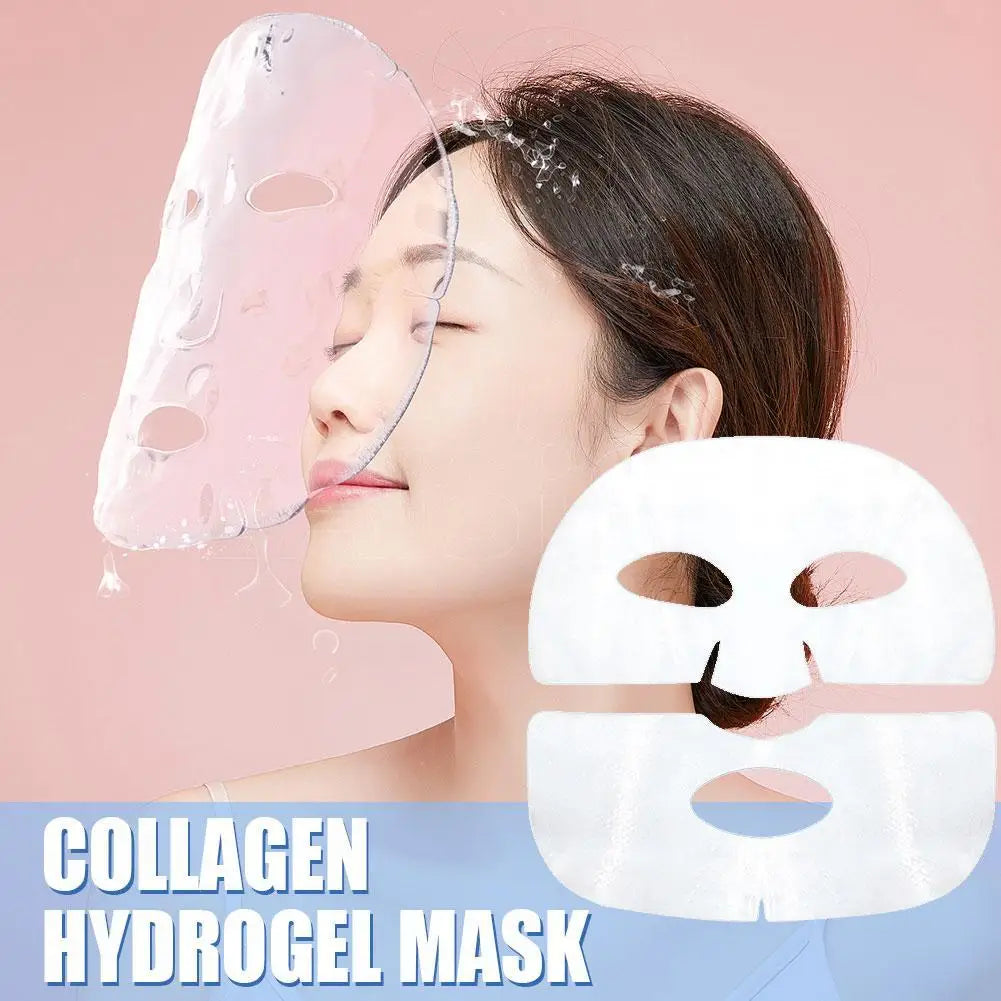 Eelhoe Collagen Facial Mask – Moisturizing, Anti-Wrinkle & Brightening Face Mask (1pc or 4pcs) Peaceful Pleasures Health and Wellness 1pc-clear