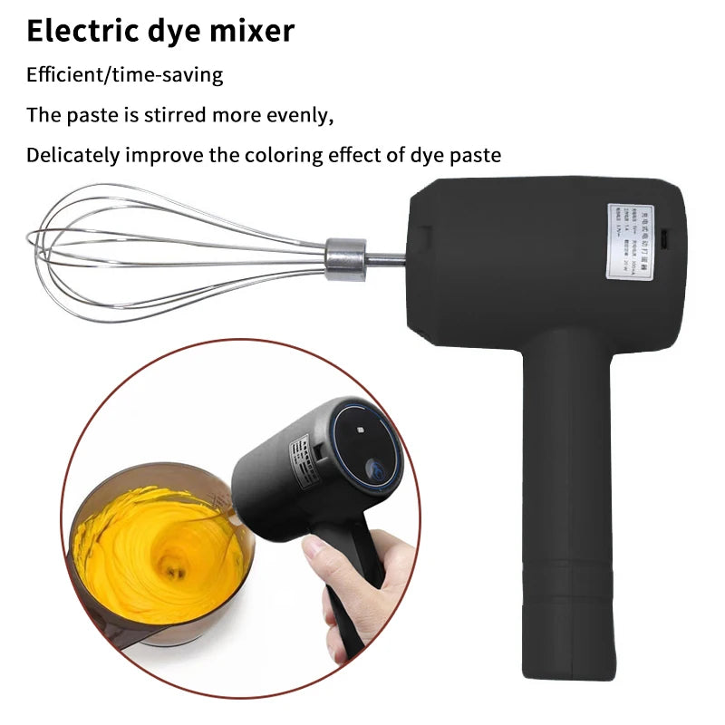 Rechargeable Automatic Hair Dye Mixer & Color Stirrer Tool