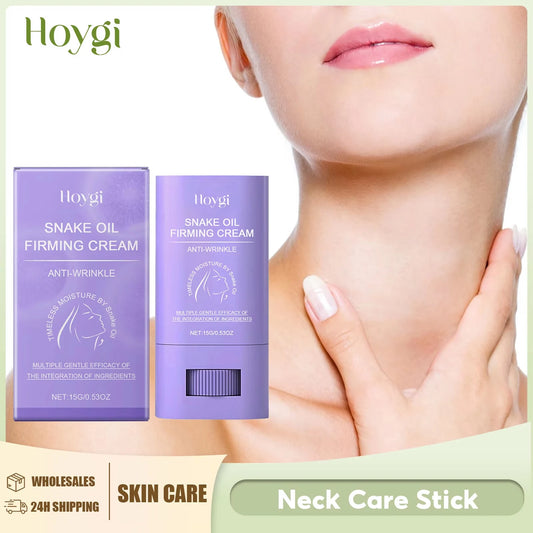 Hoygi Snake Oil Neck Cream Eliminate Double Chin Tightening Lifting Reduce Neck Sagging Firm Rejuvenation Moisturizing Skin Care Peaceful Pleasures Health and Wellness Default Title
