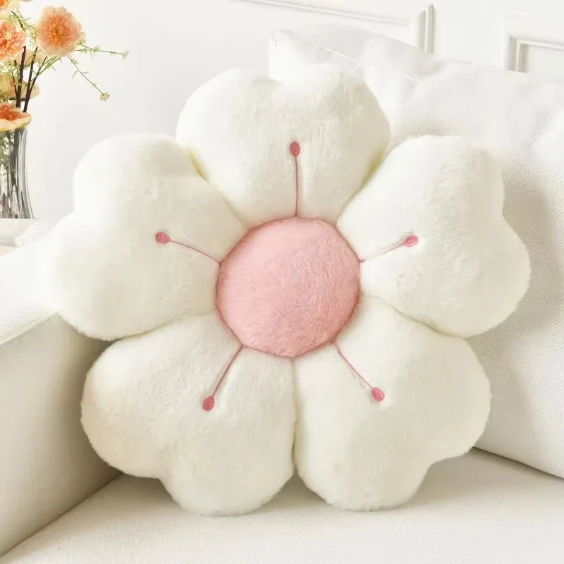Sunflower Daisy Plush Pillow & Seat Cushion | Flower Gift