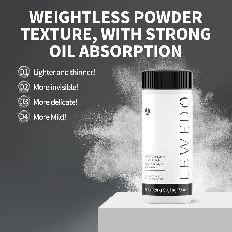 LEWEDO Hair Volumizing Powder – Oil Control & Fluffy Lift