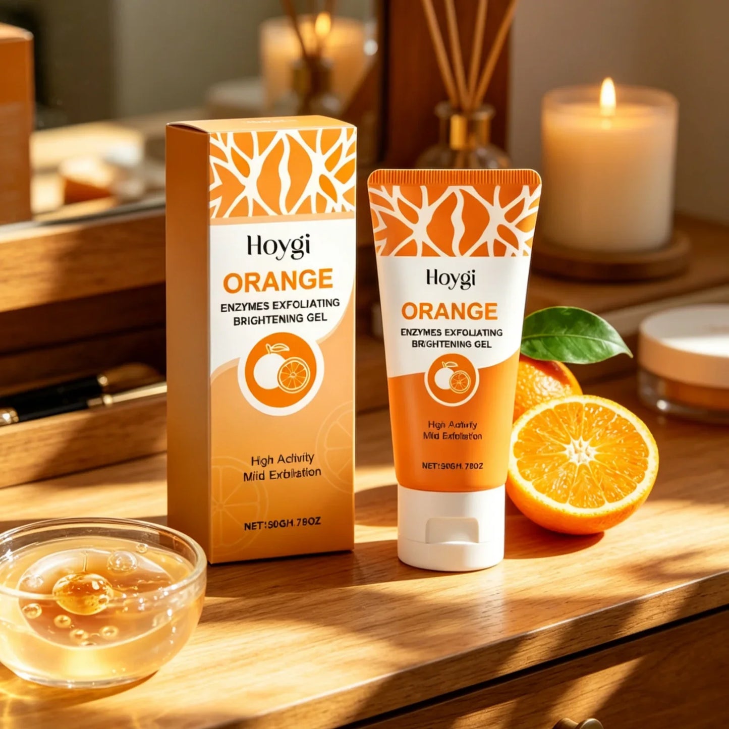 Hoygi Enzyme Exfoliating Brightening Gel – Orange Oil Control