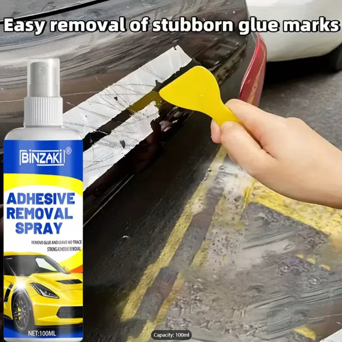 Glue Remover Spray – Adhesive Remover 100ml for Cars & Glass