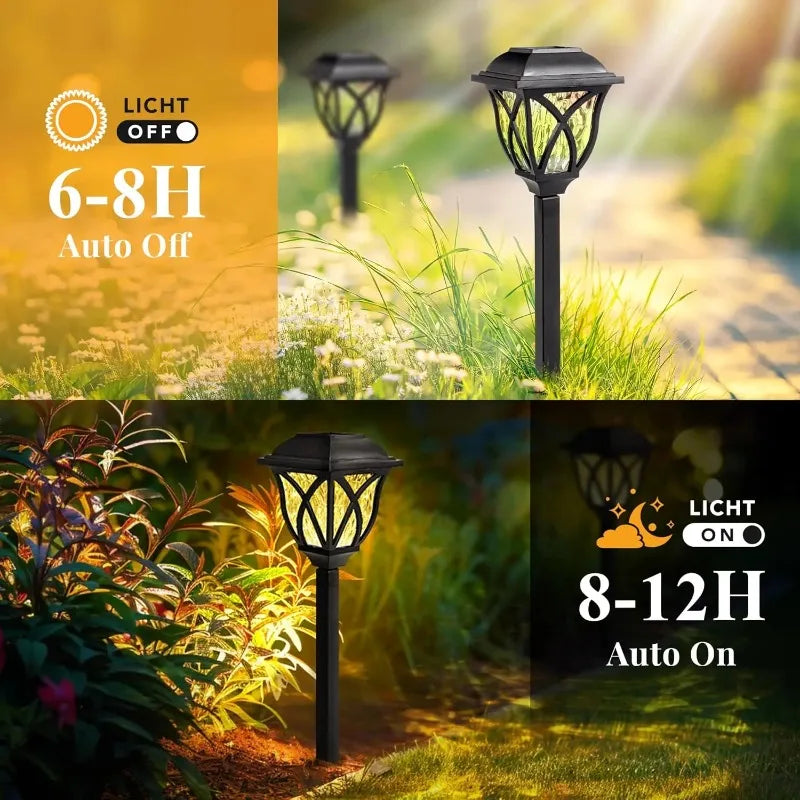 Waterproof Solar Lawn Spike Lights | Outdoor Garden Path Decor