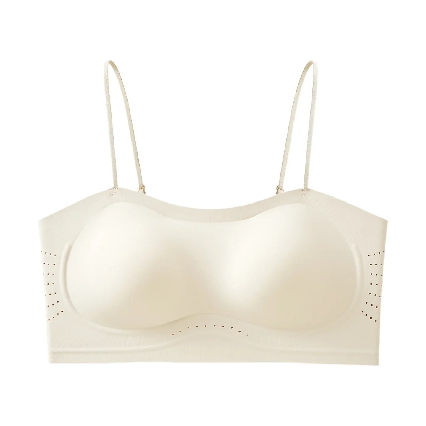 Seamless Wire-Free Push Up Bandeau Bra | Backless & Padded