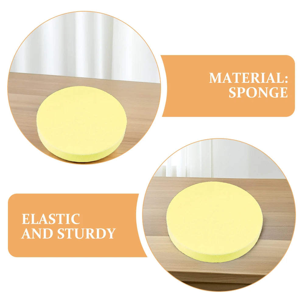 Pottery Table Runner Round Sponge for Pottery Ceramics Clay Comfortable Design Elastic Painting Drawing Sponge Crafts Tools Peaceful Pleasures Health and Wellness
