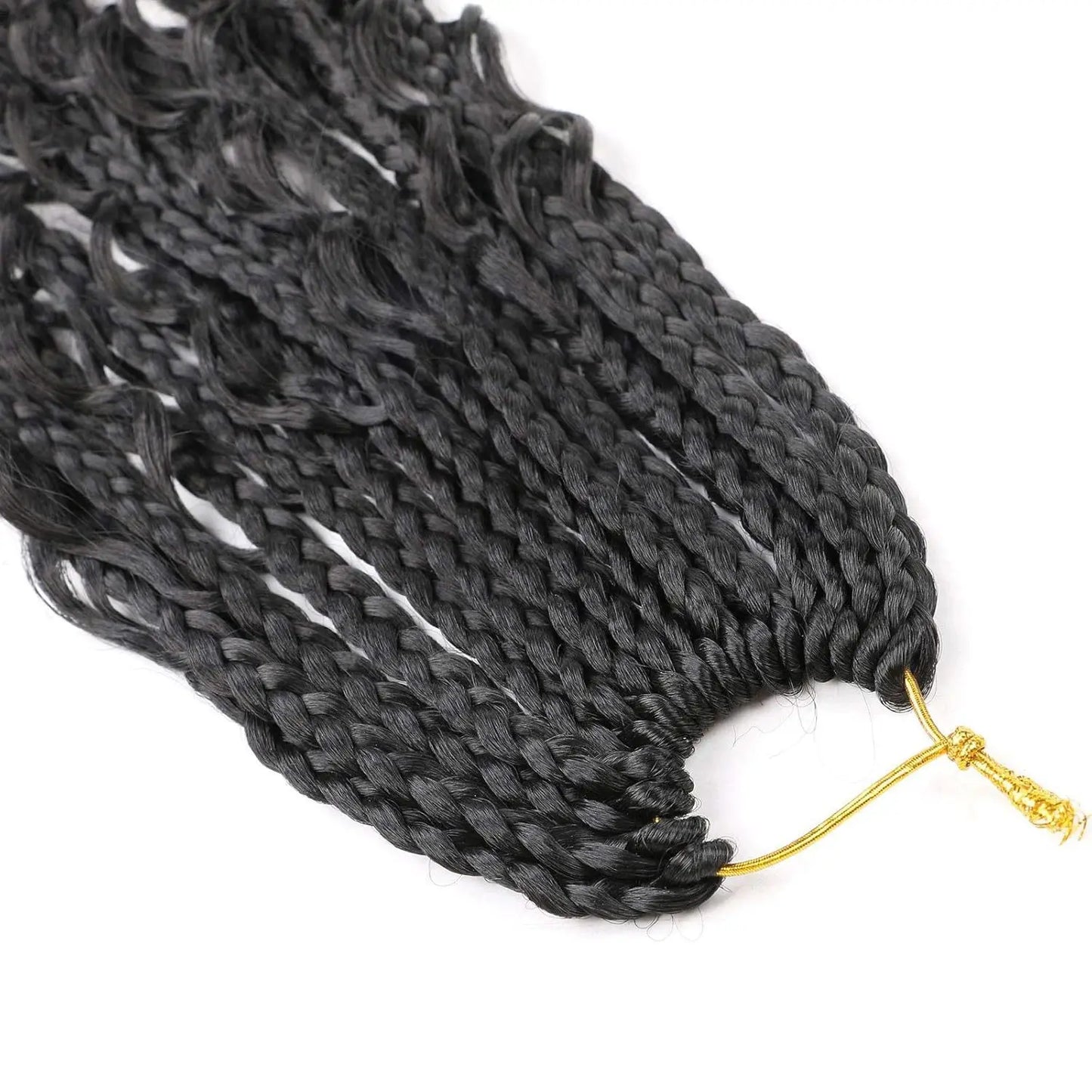 10-Inch Synthetic Bohemian Curly Hair Extensions – 13 Strands