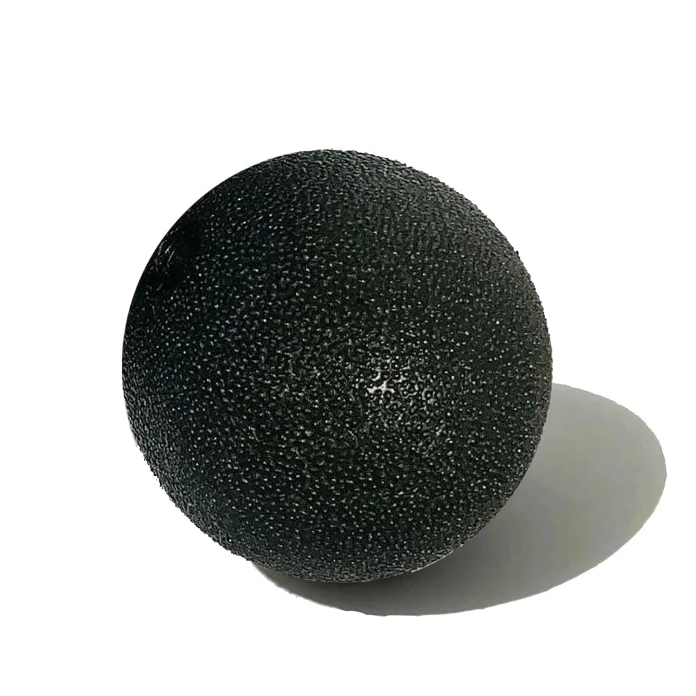 EPP 8cm Peanut Balls Body Massage Fascia Ball High Density Muscle Relaxation Lacrosse Fitness Yoga Myofascia Ball Relieve Pain Peaceful Pleasures Health and Wellness Black 8cm