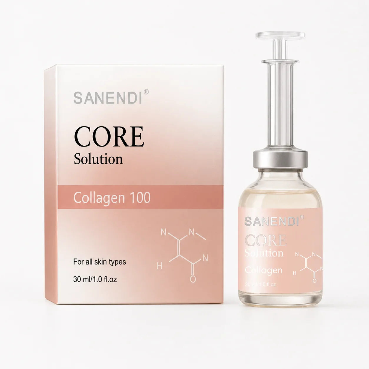 SANENDI Salmon DNA Serum – Hyaluronic Acid & Peptide Essence