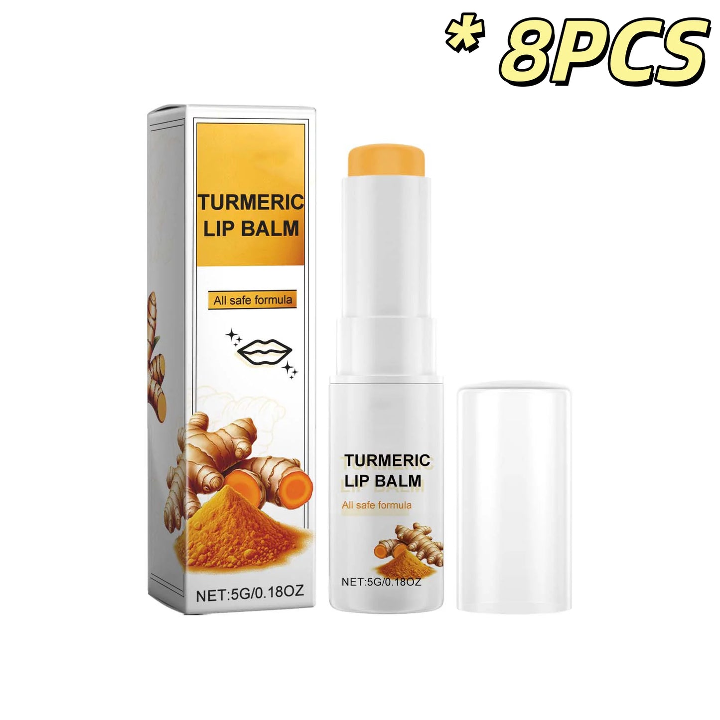 Collagen Moisturizing Lip Balm for Enhanced Hydration Peaceful Pleasures Health and Wellness 5g Boxed X 8PCS