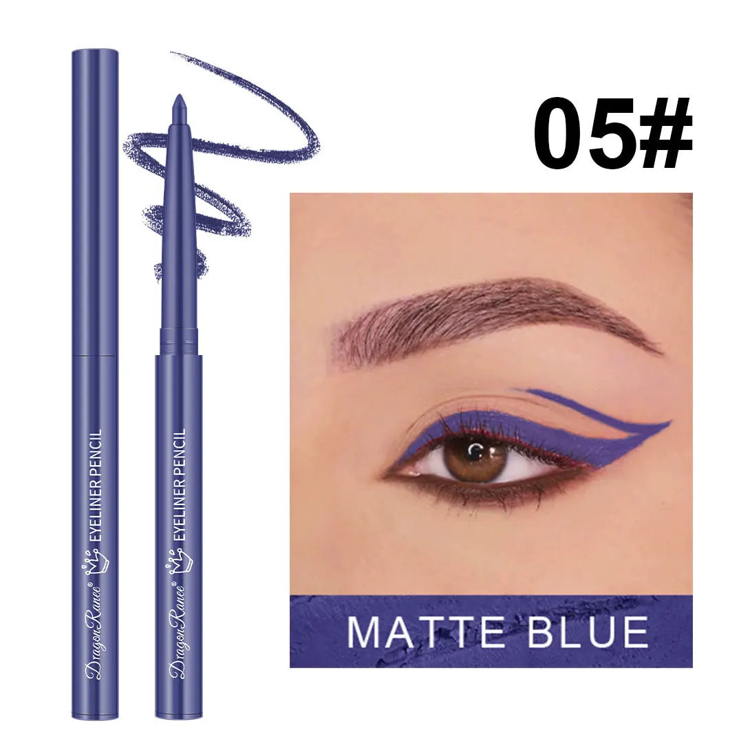 Dragon Ranee Waterproof Gel Eyeliner Pencil – Matte & Shimmer