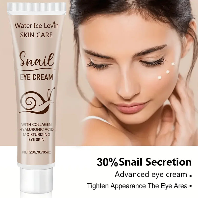 Hydrolyzed Collagen & Snail Essence Eye Cream – Firming & Moisturizing Eye Cream Peaceful Pleasures Health and Wellness