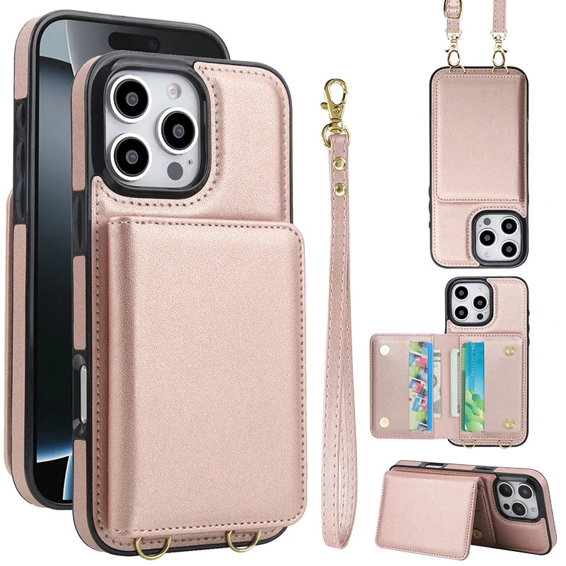 case for iphone 15 pro max with pocket magsafe wallet for iphone 17 pro card case smartphone case for iphone 16 phone covers Peaceful Pleasures Health and Wellness