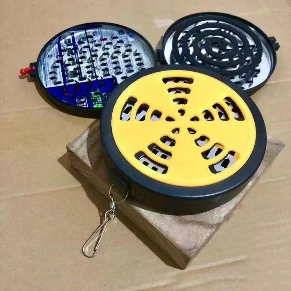 Mosquito Repellent Mosquito Incense Box Fire Prevention Outdoor Mosquito Incense Plate Portable Disc Mosquito Storage Box Summer Peaceful Pleasures Health and Wellness