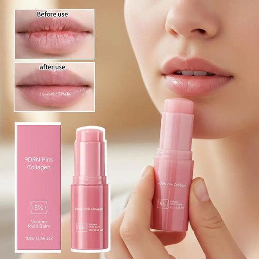 Pink Collagen Multi Balm Stick – Hydration & Lifting Collagen Balm Stick Oasis Select