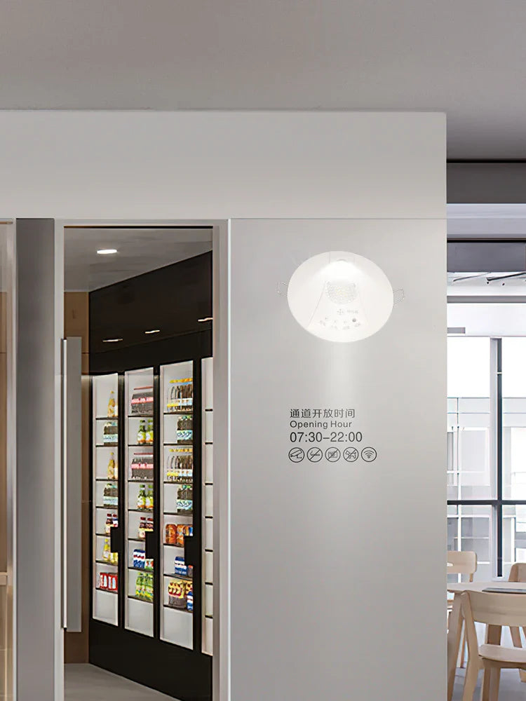 LED Emergency Downlight Motion Sensor | Recessed Ceiling Lamp 12W