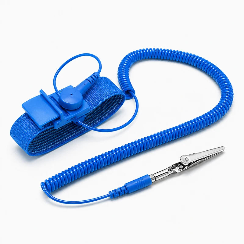 Anti-Static ESD Wrist Strap Grounding Band with Alligator Clip