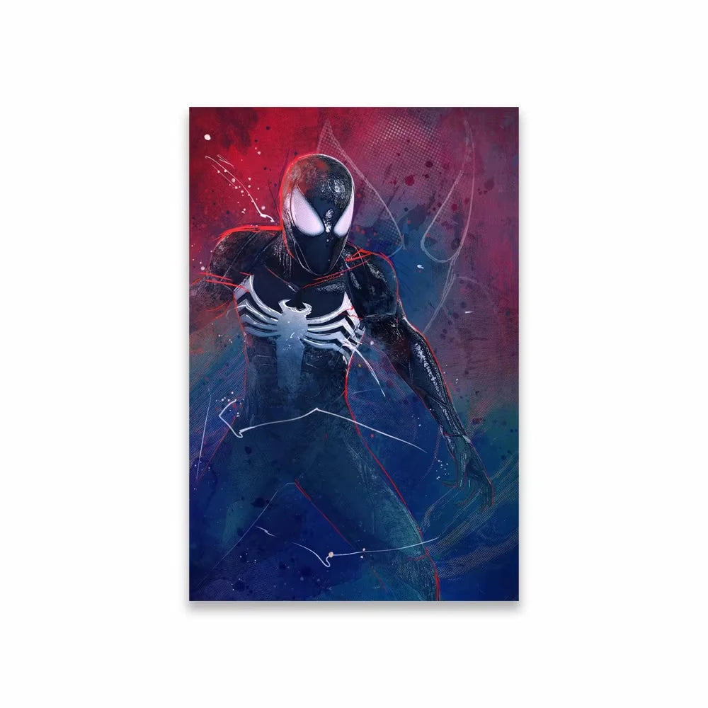Spider Man Comics Poster Superhero Cartoon Movie Art Canvas Painting The Amazing Spider Man Prints Bedroom Decoration Peaceful Pleasures Health and Wellness