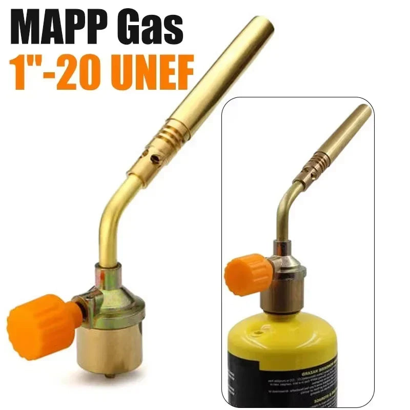 Portable Butane Torch – Adjustable Flame for BBQ & Camping