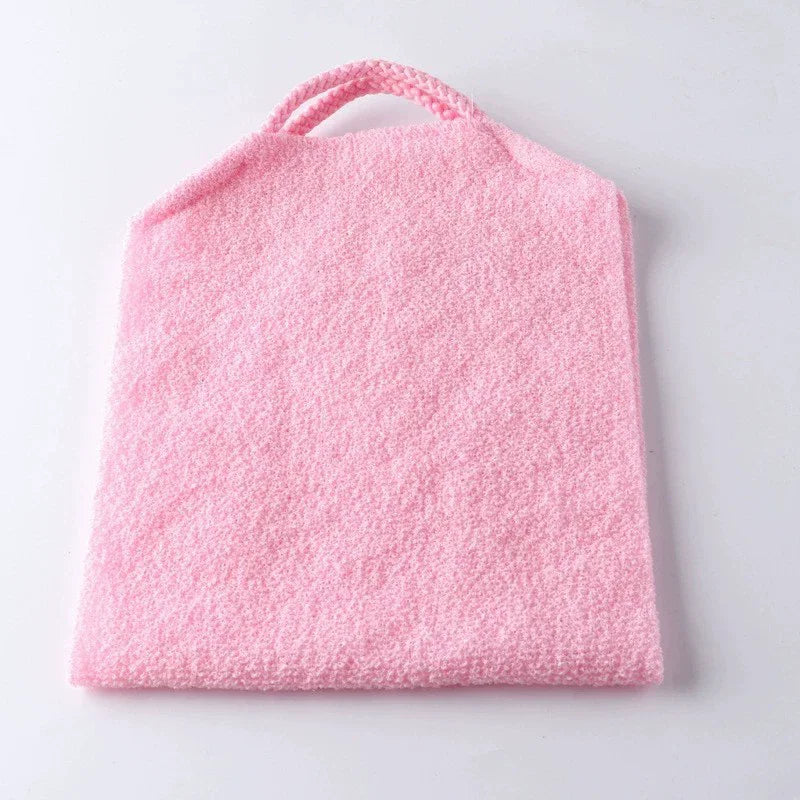 Japanese Nylon Exfoliating Bath Towel & Body Back Scrubber