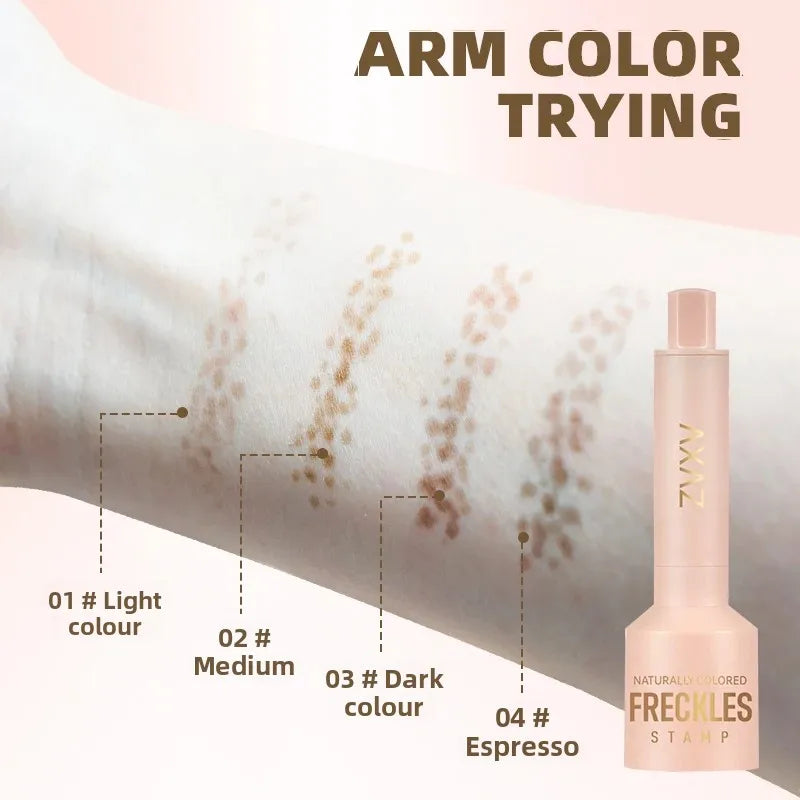 ZVXV 5-Point Freckle Stamp Pen – Waterproof & Smudge-Proof