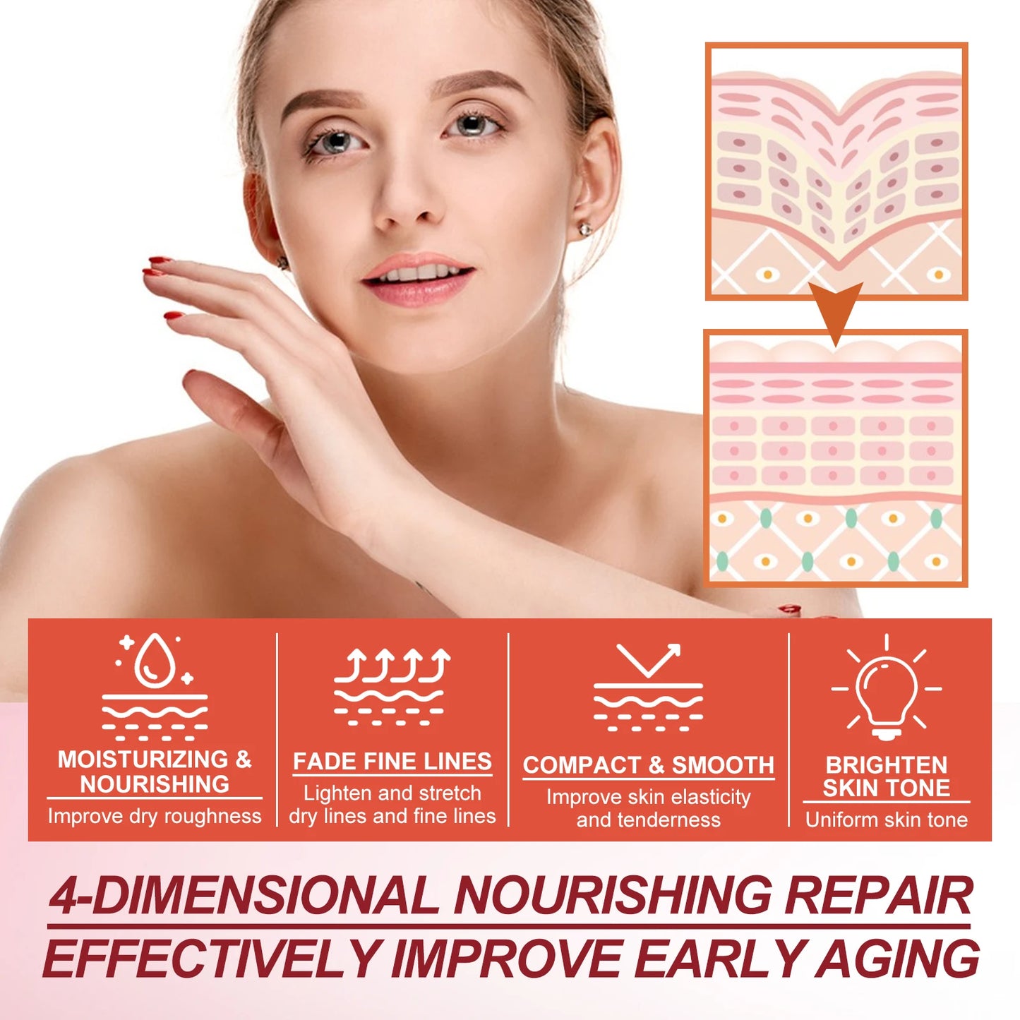 Dragon Blood Cream Retinol & Hyaluronic Acid Moisturizer 50g