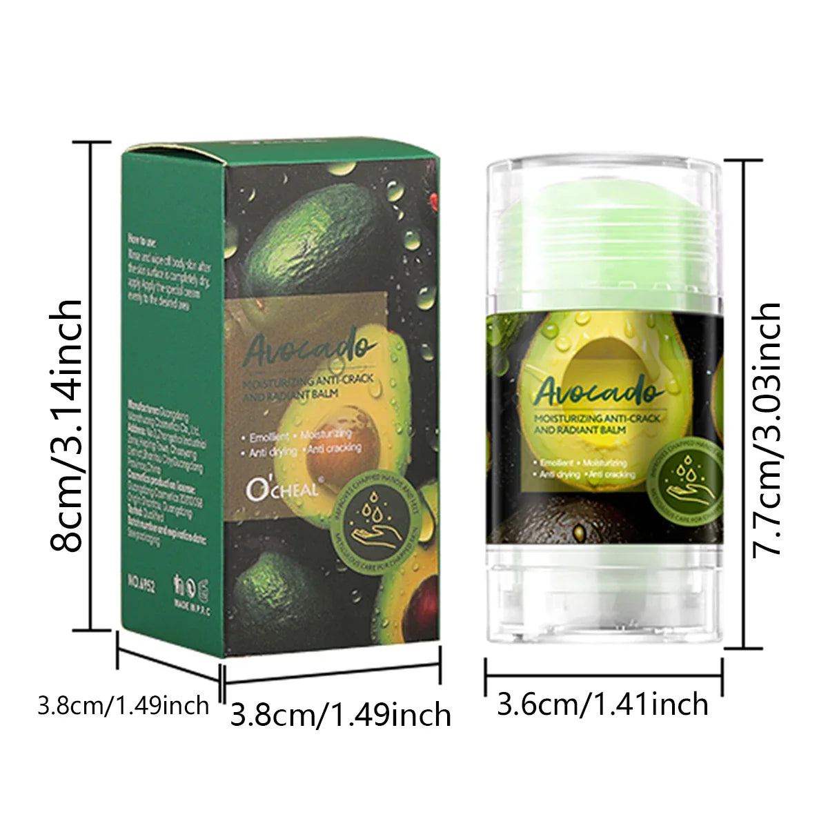 Avocado Crack Cream – Moisturizing Hand & Foot Repair
