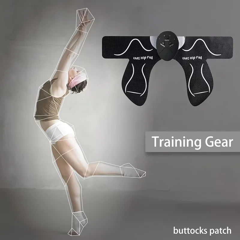 A Muscle Stimulator Specifically Designed for Charging, It Is Specially Designed for Hip Training and Features a Smart Fitness Device Suitable for Home Use, Aiming to Target Abdominal Muscles and the Buttocks, Includes a Beau Peaceful Pleasures Health and Wellness