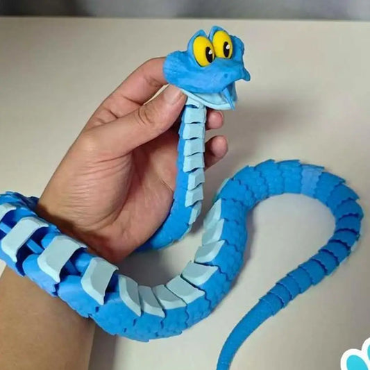 Flexible Anime Snake Fidget Toy 40cm | Bendable Desk Decor Anime Fidget Figure Oasis Select