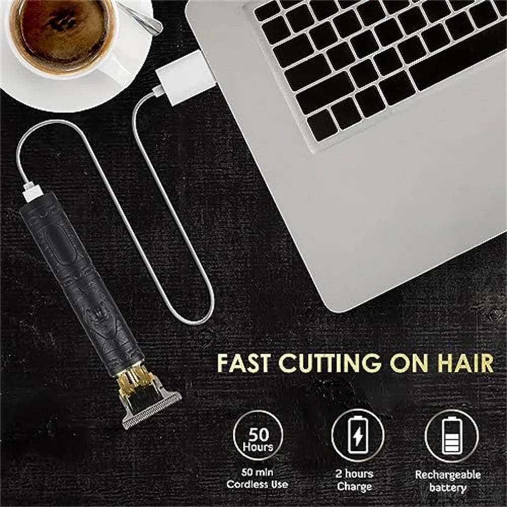 T9 Cordless Hair Clipper & Beard Trimmer for Men | USB