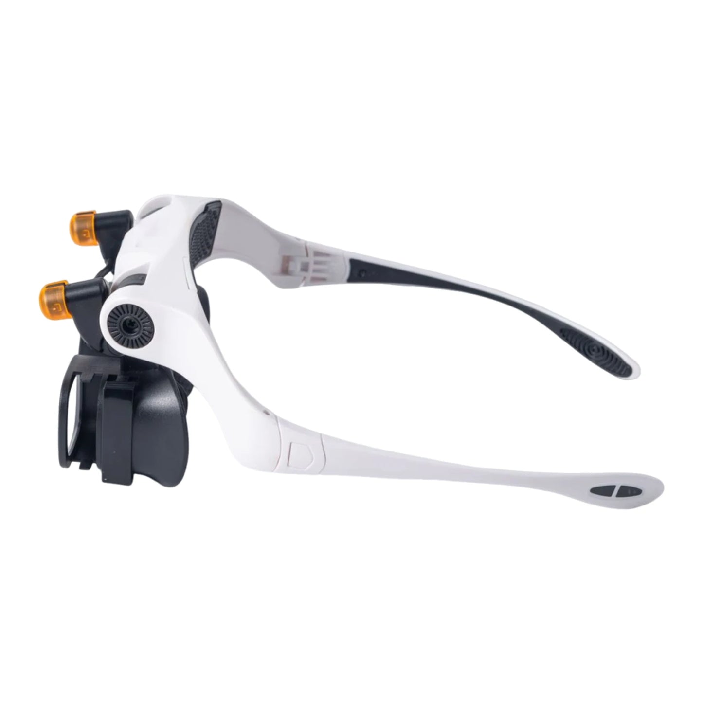 Jewelers Magnifying Glass with LED & Interchangeable Lens High-Definition Magnifying Glass Head-Mounted Magnifier For Close Work Peaceful Pleasures Health and Wellness