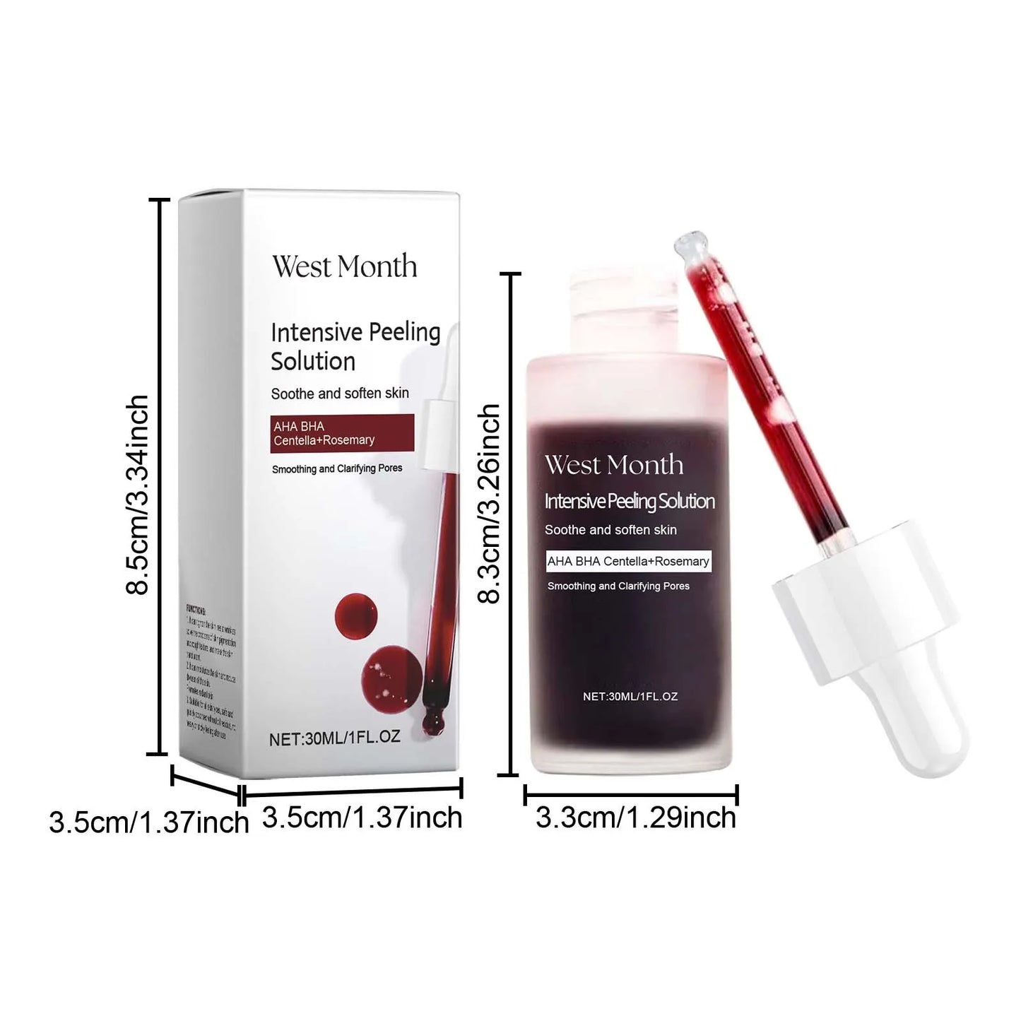 Salicylic Acid AHA Peeling Serum – Exfoliate & Brighten Skin