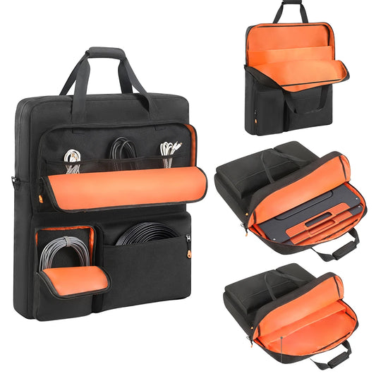 Solar Panel Storage Bags with Shoulder Straps Padded Travel Solar Panel Organizer Multi-Pocket for Bifacial/ZOUPW 100W 200w 220w Peaceful Pleasures Health and Wellness