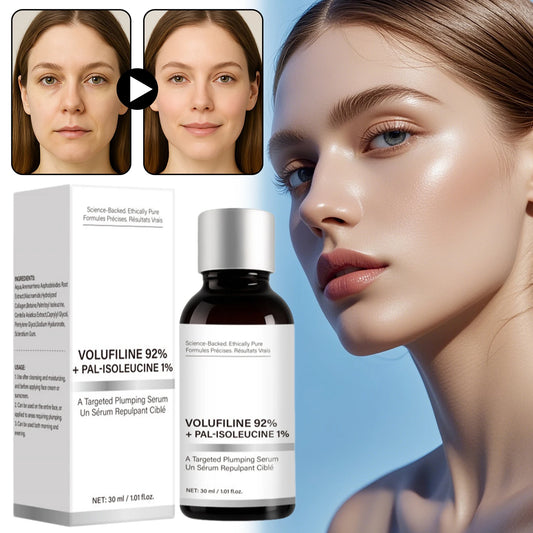 Velofeilin 92%+ Pal-Isoleucine 1% Essence Plumping Anhydrous Serum Facial Skincare Potent Face Serum Concentrated Essence Peaceful Pleasures Health and Wellness