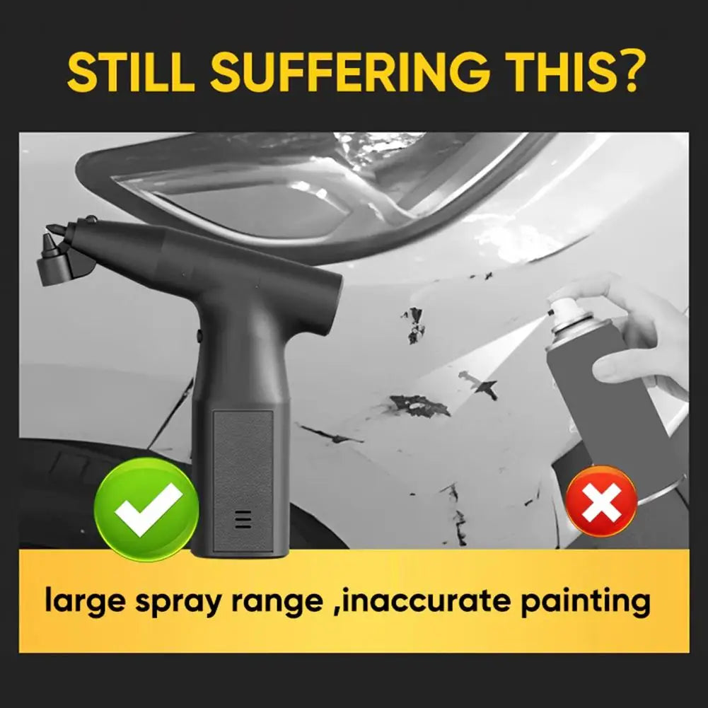 Rechargeable Electric Spray Paint Gun for Cars & Furniture