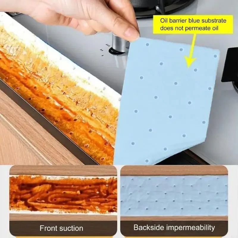 Range hood oil absorbent cotton for kitchen suction thickened oil repellent adhesive one-time cleaning range hood Peaceful Pleasures Health and Wellness