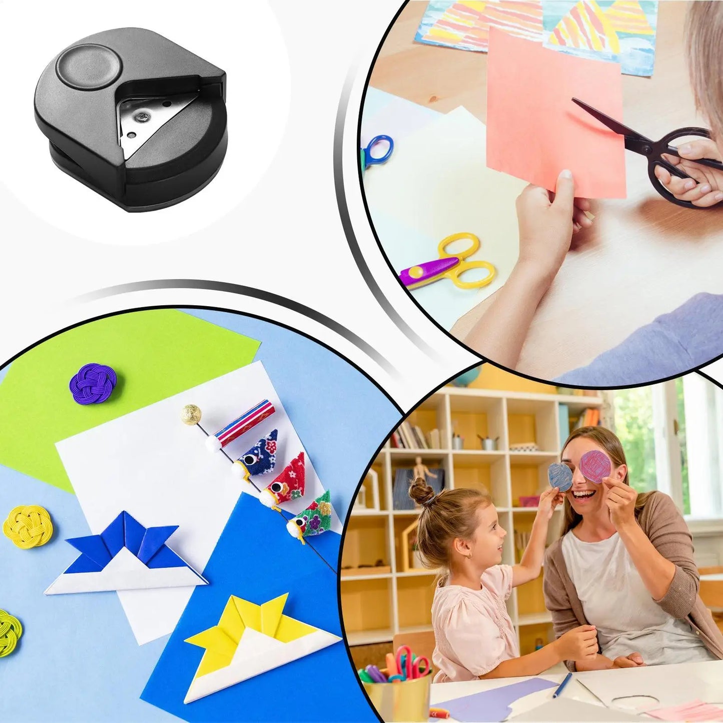 Corner Rounder Punch | 4mm Radius Paper Trimmer for Cards & Crafts