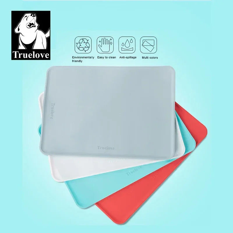 Truelove Silicone Pet Feeding Mat – Waterproof & Non-Slip TLX3111 Peaceful Pleasures Health and Wellness