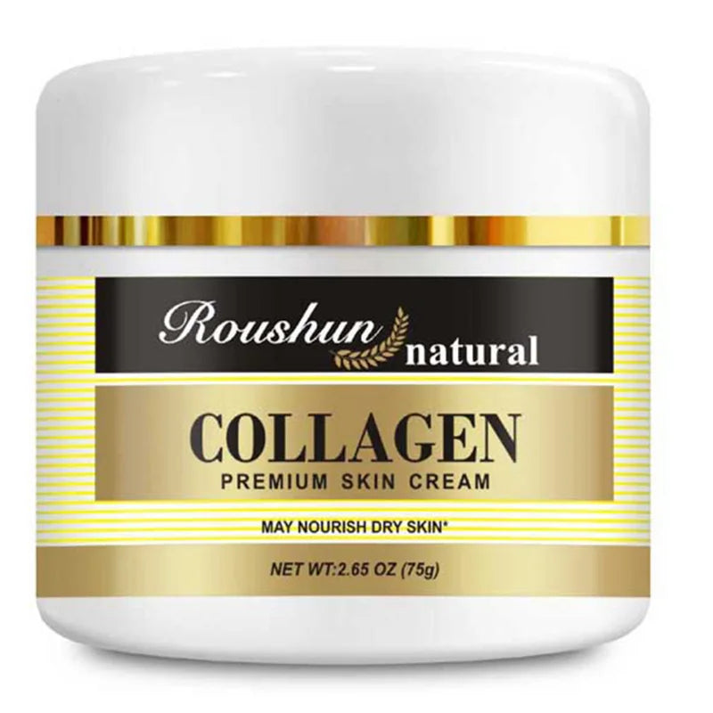 ROUSHUN COLLAGEN PREMIUM SKIN CREAM Moisturizing and nourishing facial care cream suitable for all seasons Peaceful Pleasures Health and Wellness