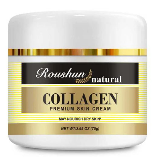 ROUSHUN Collagen Face Cream – Deep Moisturizing All Skin Types Facial Moisturizer Cream Oasis Select