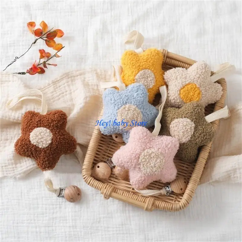 Cotton Pacifier Clip – Universal Baby Soother Holder Strap