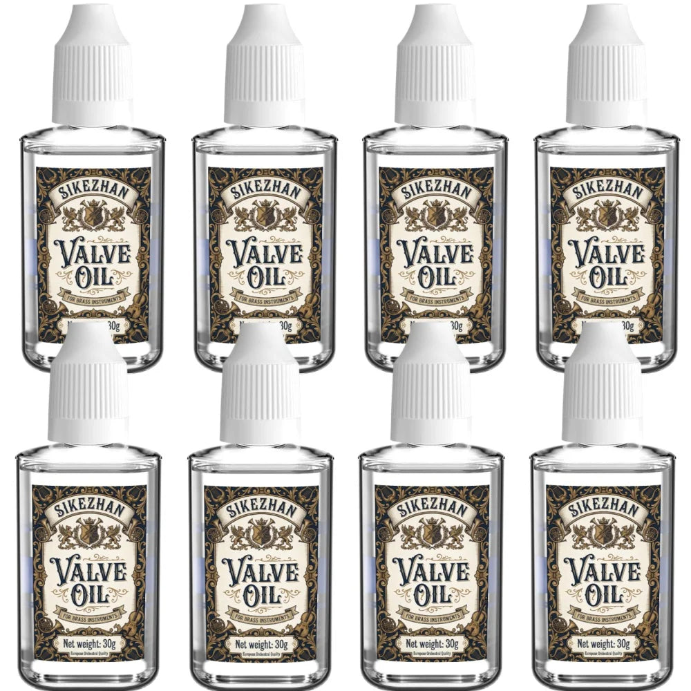 Brass Valve Oil for Trumpet Trombone Tuba – 30ml Lubricant