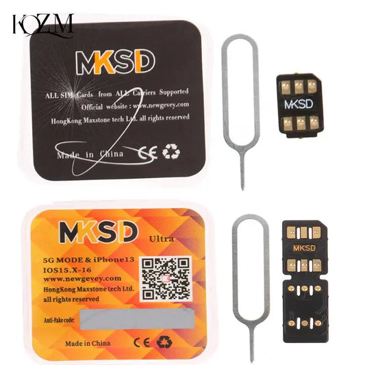 MKSD SIM Unlock Card Sticker for iPhone 6 to 13 Pro Max SIM Unlock Sticker Oasis Select