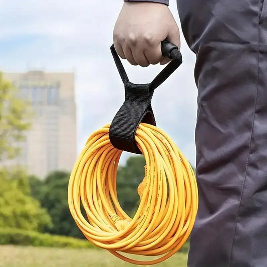 Extension Cord Organizer, Multipurpose Heavy-Duty Storage Strap With Handle, Fit Garages, RV And Boat Storage And Organization Peaceful Pleasures Health and Wellness