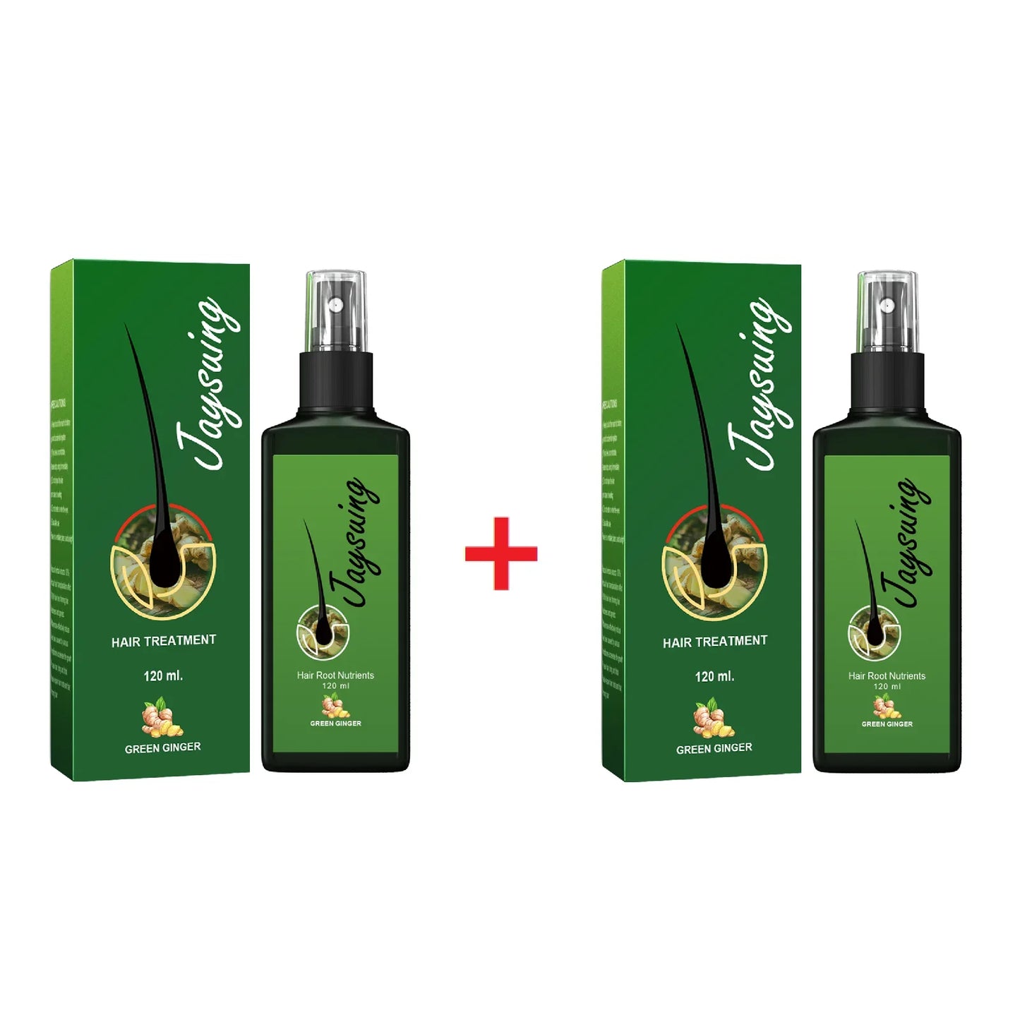 Jaysuing Ginger Hair Growth Spray – Anti Hair Loss Serum