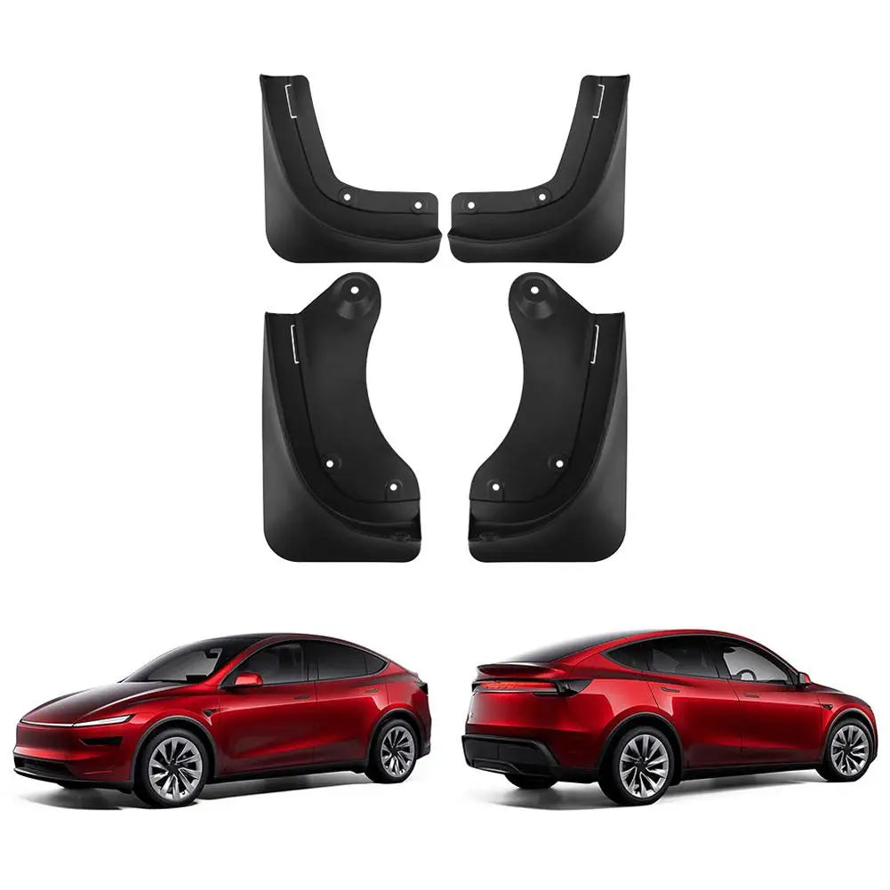 Car Mudguards for Tesla Model Y Juniper 2025 Splash Guards Fender No Drilling No Tape All Weather Mudflaps Accessories Peaceful Pleasures Health and Wellness