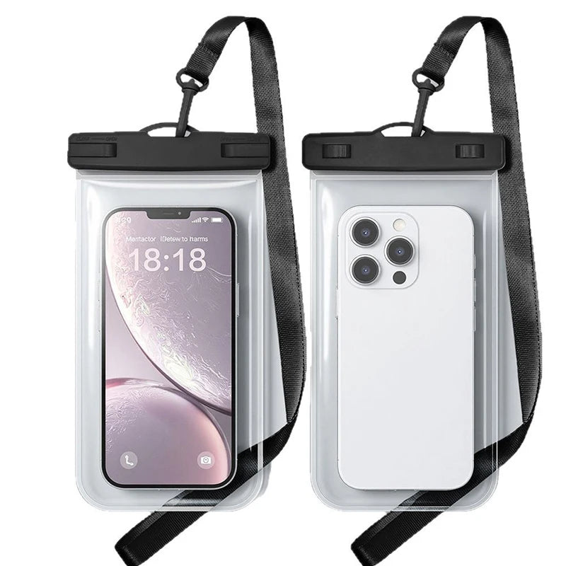 phone armbands and pouches waterproof phone pack diving phone case waterproof mobile phone bag transparent pouch for swimming Peaceful Pleasures Health and Wellness